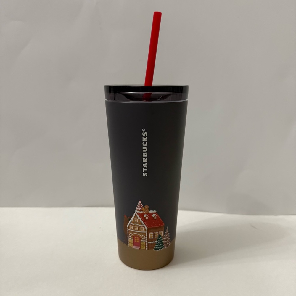Starbucks Gingerbread House Stainless Steel Tumbler